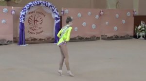 Іванова Катерина (мяч) 2003-Кат.С "Перлина Полісся 2015" Художественная гимнастика
