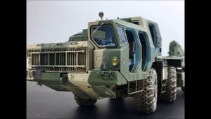 BM-30M Smerch-M 9A52-2 Multiple rocket launcher system 1:35