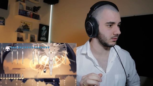 Game Composer Hears RADIANCE for the First Time - HOLLOW KNIGHT смотреть онлайн