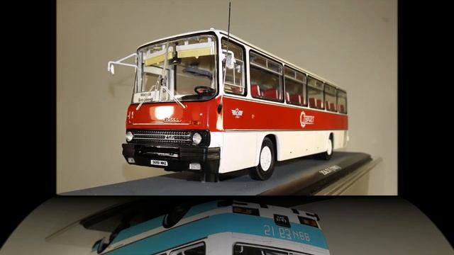 Обзор масштабных моделей автобусов из моей коллекции 1:43 смотреть онлайн