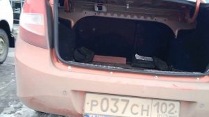 Открытие багажника Лада Гранта без доработок