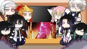 Hashiras react to Swordsmith Village arc/ season 3 | Tanjiro vs Hantengu | Demon Slayer | Gacha Clu