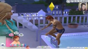 Вечеринка у Бассейна :D !!! The Sims 4