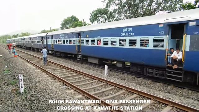 Mumbai To Madgaon : Full Journey : 10103 CSMT - MAO Mandovi Express : Indian Railways смотреть онлайн