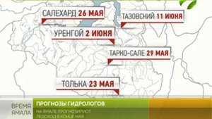 Тихим ходом. Ледоход на Ямале может запоздать