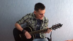 Максим Леонидов - Девочка-видение (кавер на гитаре)