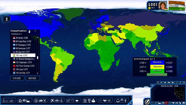 LE COVID S'ARRETE QUAND ? (Geopolitical Simulator 4: Power & Revolution 2022 FR) #5 смотреть онлайн
