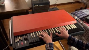 “Light My Fire” by The Doors - Vox Continental V301J, Vox AC15