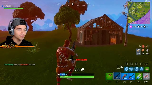 MY FIRST SOLO WIN! - Fortnite: Battle Royale (EPIC GAME!) смотреть онлайн