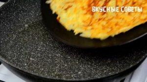 Всего 2 Продукта! Быстрый Завтрак за 5 Минут! Очень Простой и Вкусный Рецепт из Картошки!