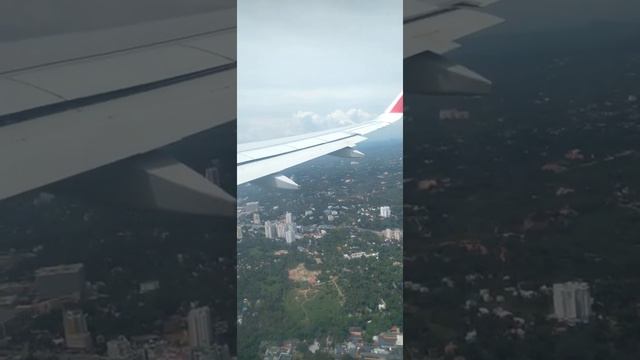 Aerial view of Trivandrum | Air Arabia | Trivandrum International Airport