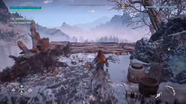 horizon zero dawn frozen wilds big polar bear very hard mode. смотреть онлайн