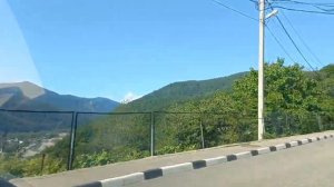 Лазаревское Сочи - Дорога от ЖД вокзала в Лазаревском до Снт Здоровье Марьинское шоссе (4 км)