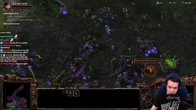 SC2 Heart of the Swarm - NIGHTMARE Difficulty Ep. 22 || Domination (End) смотреть онлайн