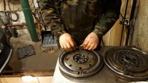 Двухмассовый маховик шкода