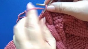 Вяжем капор спицами