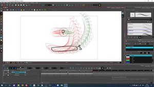 Быстрый старт в Toon Boom Harmony - Для чего окно Drawing