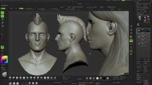 13  Making our final sculpt look more female