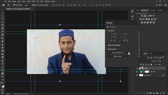 Remove background in one click Photoshop | How to remove background in Photoshop 2023 смотреть онлайн