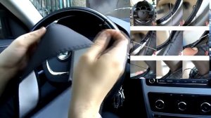 Классный чехол на руль Оплётка на руль из Китая Перетяжка руля