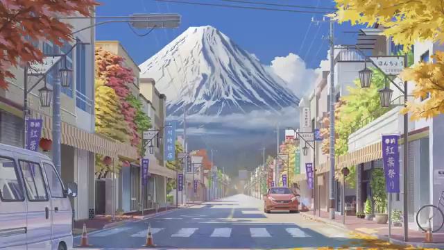 fujisan. 🗻 japan lofi vibes