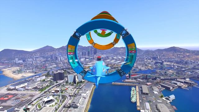 GTA V SPIDER-MAN 2, FIVE NIGHTS AT FREDDY'S, POPPY PLAYTIME CHAPTER 3 Join in Epic New Stunt Racing смотреть онлайн