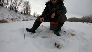 Ловля окуня на реке Урал. Рыбалка в Оренбурге.