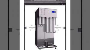 Система фильтрации в автомате воды