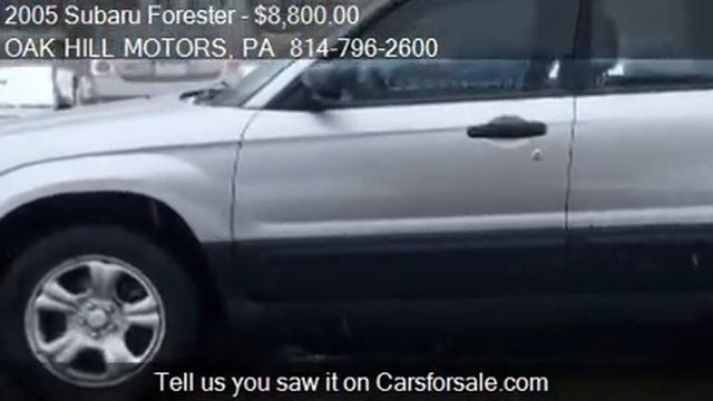 2005 Subaru Forester 2.5 X - for sale in WATERFORD, PA 16441