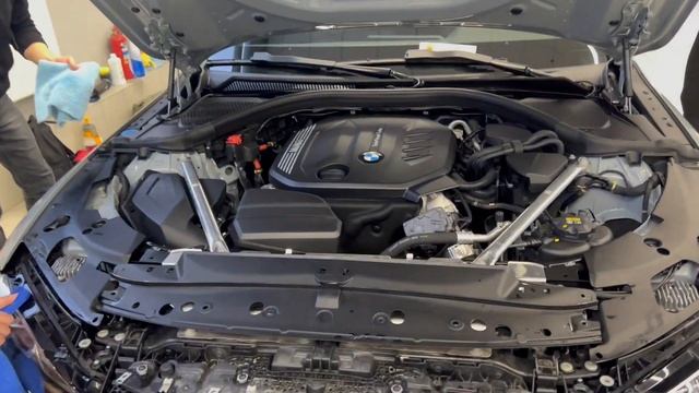 Комплекс детейлинг услуг на примере БМВ