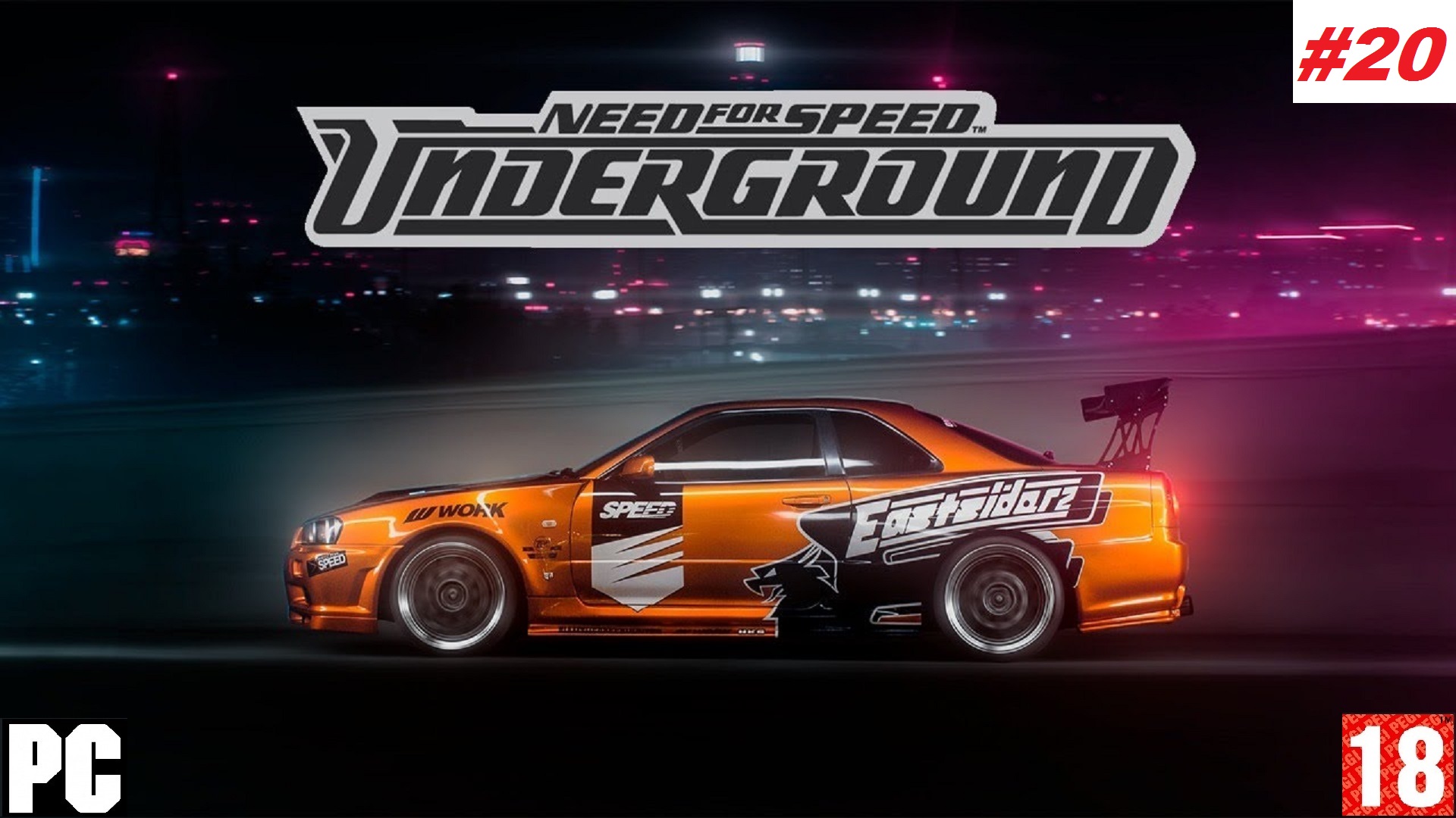 Прохождение игр, Need for Speed_ Underground ,Часть 20. (без комментариев).mp4