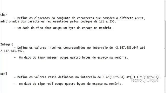 Pascal - Aula 4 (Tipos de dados) смотреть онлайн
