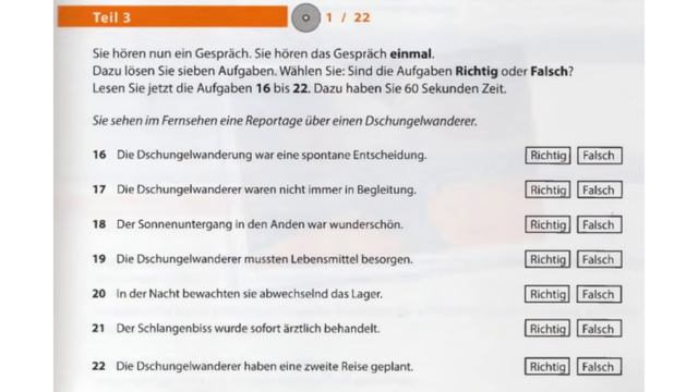 Goethe Zertifikat B1 Hören I b1 prüfung I hören b1 ösd I b1 hören prüfung mit lösungen-2