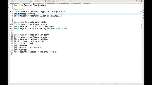 PART 3 -Cucumber Java BDD Hybrid Framework - Page Object Model (POM) (Multiple Feature Files)