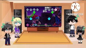 Darkness Devil Reacts To FNF Big Brother Mod Part: 1