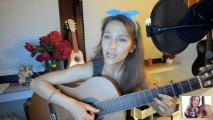 Колокольчики. Песня для малышей на гитаре.  Три Аккорда. Ирина Ромашка