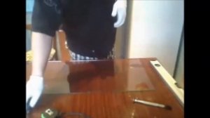 Клеим Аквариум Режем стекло (№2) \ Sticking Aquarium Cut glass (№2)