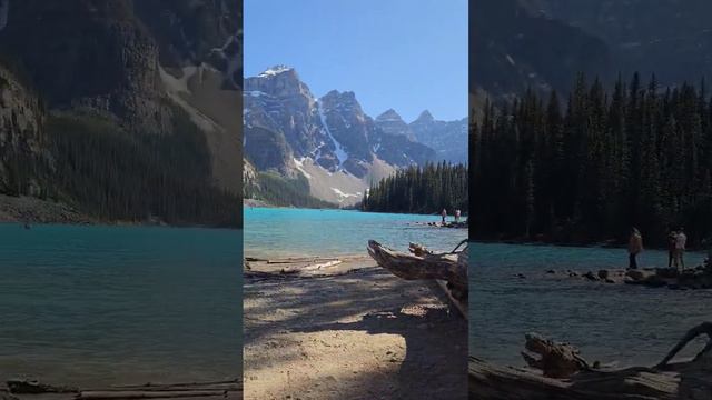 Moraine Lake Alberta Canada #traveldestinations #explorecanada #discovercanada #travelcanada