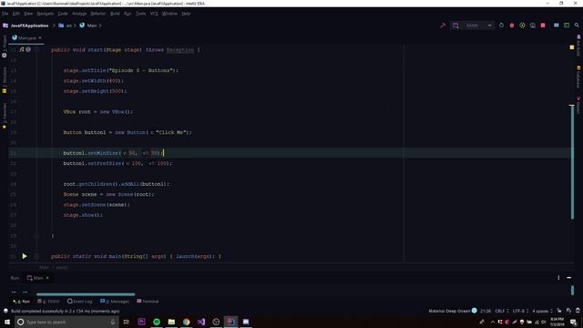 JavaFX 12 Tutorial - 8 - Buttons and Mnemonics смотреть онлайн