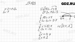 № 183 - Алгебра 9 класс Мерзляк