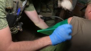 Работа военных медиков ЗВО в зоне СВО.