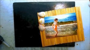 Как Сделать Фоторамку Своими Руками Из Палочек За 10 Минут