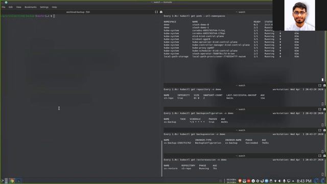 Stash Workload Backup Demo смотреть онлайн
