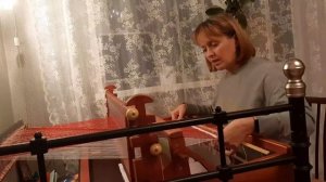 Ткачество: Закладное ткачество: осваиваю сама на станке в городской квартире