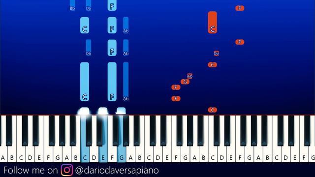 Music man Suit Up COMPLETE EDITION - Five Nights at Freddy's (Piano Tutorial) смотреть онлайн