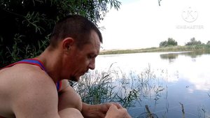 Наловил не крупного карасика.Клев как из пулемета