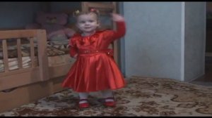 Детский танец. Девочка 2 года. Котику Мурчику .ne, 2017
