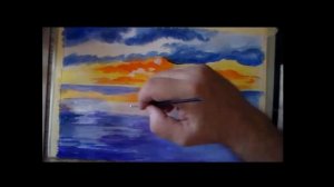 Как нарисовать морской пейзаж акрилом поэтапно. Картины акрилом мастер класс