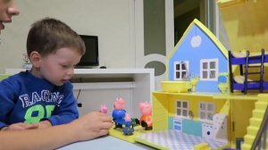 Свинка Пеппа Домик / Peppa Pig House Deluxe Playhouse Playset