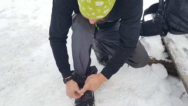 Что обуть в однодневный зимний поход новичку - Карпаты смотреть онлайн